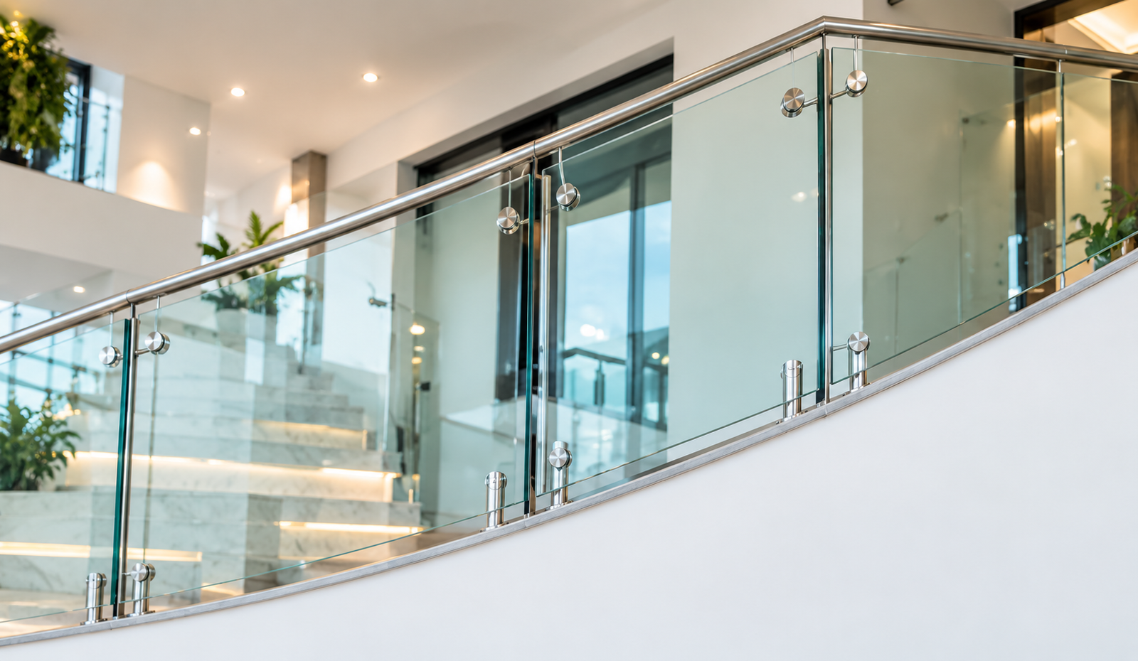 Glass Railing Installation