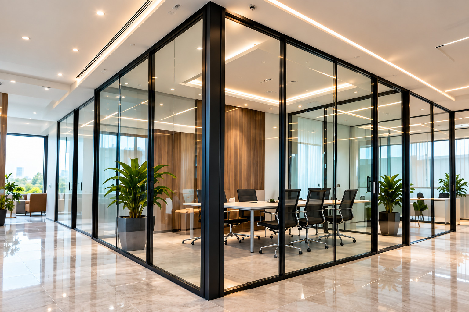 Premium Aluminium Profile Partitions